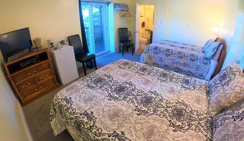 Standard Room, 2 Double Beds, Lake View