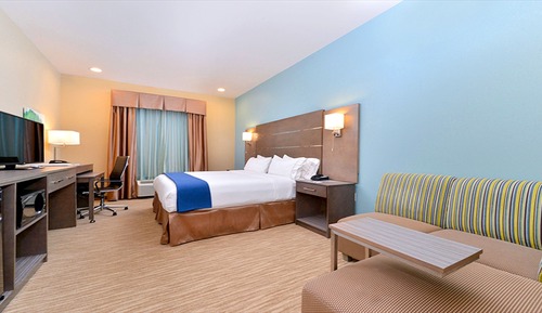 Suite, 1 King Bed with Sofa bed, Hearing Accessible (Communications)