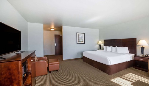 Suite, 1 King Bed, Accessible, Non Smoking (1-Bedroom, Mobility, Roll-In Shower)