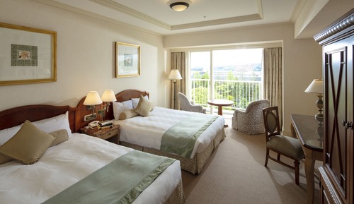 Deluxe Twin Room, Non Smoking, Garden View (with view from bath)