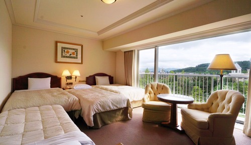 Luxury Quadruple Room, Non Smoking, Garden View