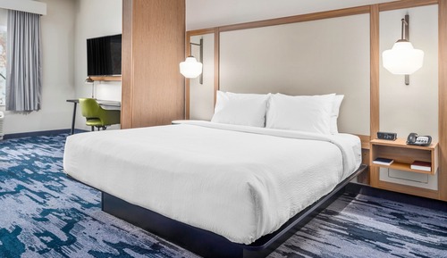 Executive Suite, 1 King Bed with Sofa bed (Hearing Accessible)