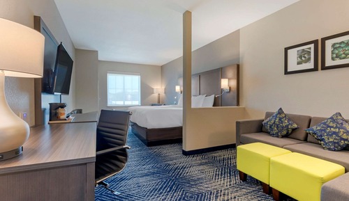 Suite, 1 King Bed, Accessible, Non Smoking