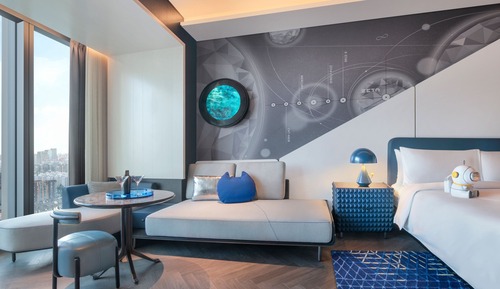 Spectacular Room, Room, 1 King Bed, Non Smoking, City View