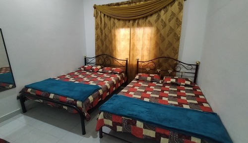 Family Room, Shared Bathroom
