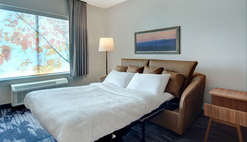 Suite, 1 King Bed with Sofa bed, Non Smoking (Hearing Accessible)