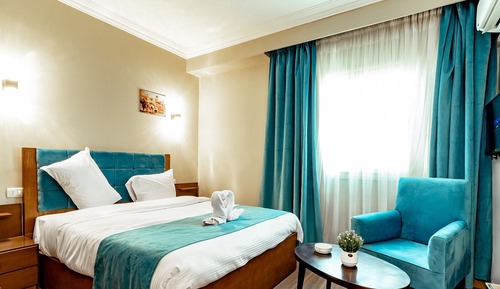 Deluxe Double Room, Balcony, City View