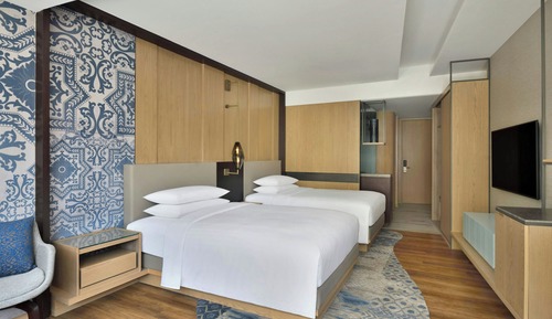 Deluxe Room, 2 Twin Beds, Non Smoking, Balcony