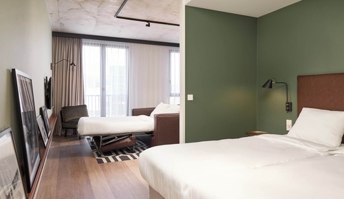 Twin Studio Apartment with Sofa Bed