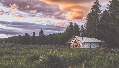 Family Tent, Multiple Beds, Mountain View