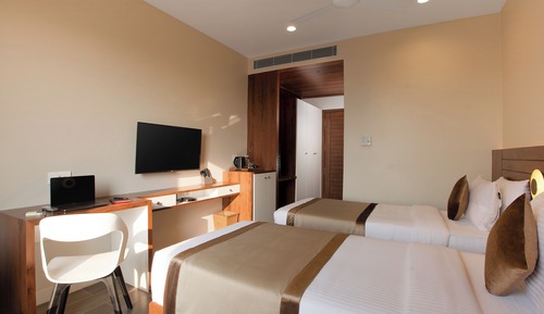 Premium Twin Room, Non Smoking, Private Bathroom