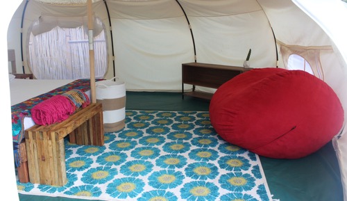 Deluxe Tent, Multiple Beds, Non Smoking, Garden View