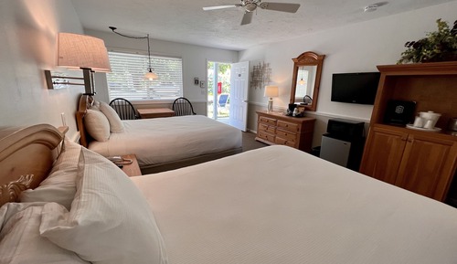 Standard Room, 2 Queen Beds, Non Smoking (Shower Only)