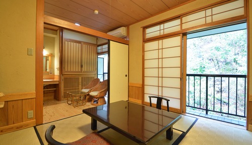 Japanese Style Room for 2 Guests, Mountainside, Shared Bathroom - Main Building 2F