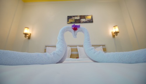 Deluxe Double or Twin Room, 1 King Bed, Garden View