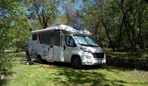 Pitch for Camper