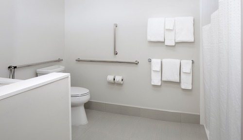 Suite, 1 King Bed, Accessible (Comm, Roll in Shower)