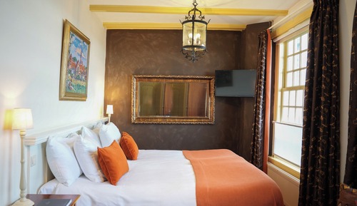 Romantic Double Towerroom, Lake View, first floor (Room 2, main building)