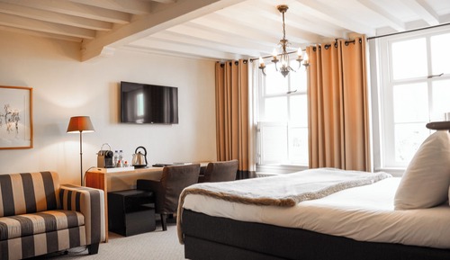 Luxury Double Room, Harbor View First Floor, ( Room 15, Annex)