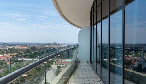 Studio, Balcony, City View