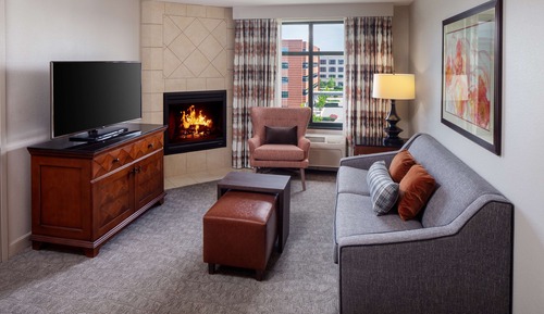 Standard Suite, 1 Bedroom, Fireplace