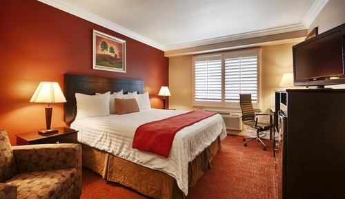 Standard Room, 1 King Bed, Non Smoking, Refrigerator & Microwave