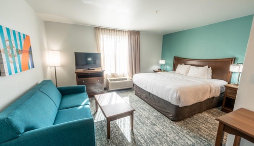 Suite, 1 King Bed, Accessible, Non Smoking