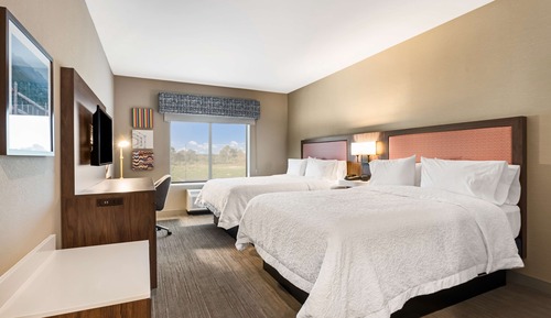 Room, 2 Queen Beds, Refrigerator & Microwave