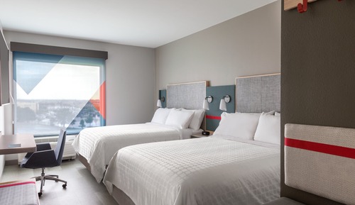 Standard Room, 2 Double Beds, Accessible (Communications, Accessible Tub)