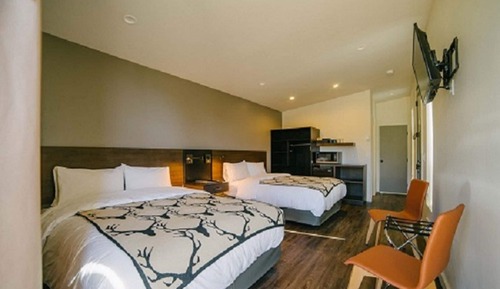 Deluxe Cabin, 2 Queen Beds (Sorry no pets)