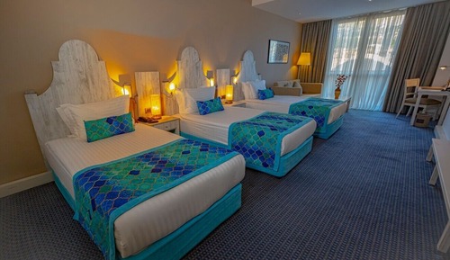 Room, 3 Twin Beds, Smoking (Large Triple)
