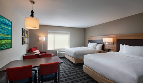 Studio, 2 Queen Beds, Non Smoking (Mobility Accessible, Roll-In Shower)