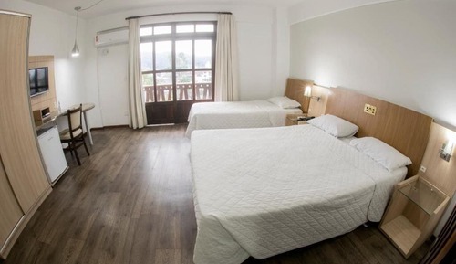 Quarto standard, 1 cama casal, 1 cama solteiro