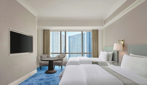 Deluxe Room, 2 Double Beds, Non Smoking