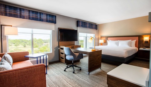 Suite, 1 King Bed, Accessible, Refrigerator & Microwave