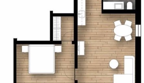 Standard Apartment, Balcony