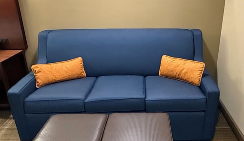 Business King Studio Suites with Extra Large Sofa bed