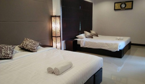 Quadruple Room, Garden View