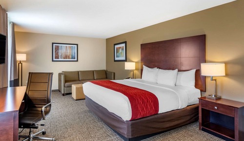 Suite, 1 King Bed with Sofa bed, Accessible, Non Smoking (Upper floor)