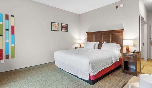 King bed