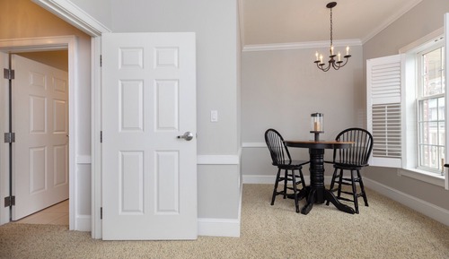 Divided Room, Queen Bed with Queen Sleep Sofa