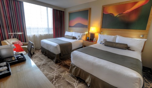 2 Queen Beds (Hotel Tower- Sky Bridge to Casino)