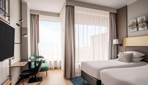 Standard Room, 2 Twin Beds, Non Smoking, Balcony