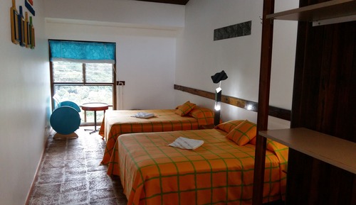 Standard Room, 2 Double Beds, Mountain View