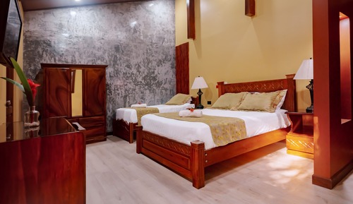 Standard Room (1 Queen and 1 Single Beds)