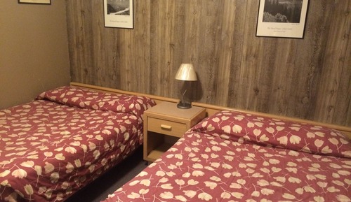 Standard Double Room, 2 Double Beds, Kitchenette, Mountain View