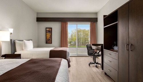 Room, 2 Double Beds, Non Smoking (Upper Floor)
