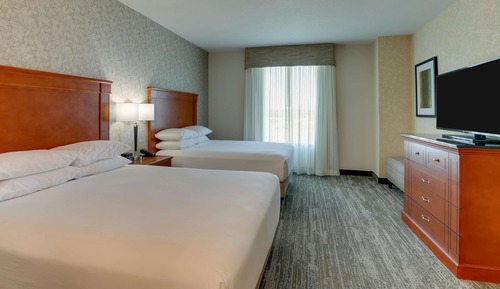 Suite, 2 Queen Beds, Refrigerator & Microwave (2 Rooms, Sofabed)