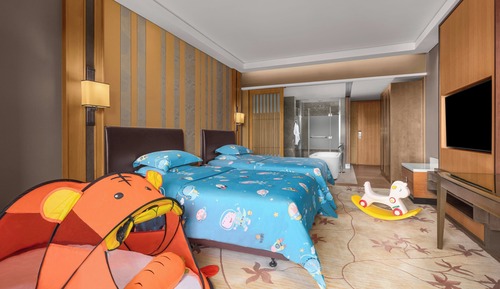 Kids Fun Room, 2 Double Beds, Balcony