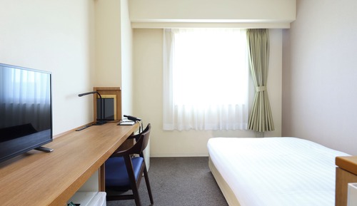 (No Cleaning during stay) Semi Double Room for 2 person use, Non Smoking, 15sqm